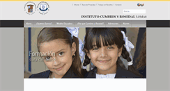 Desktop Screenshot of cumbreslomas.com